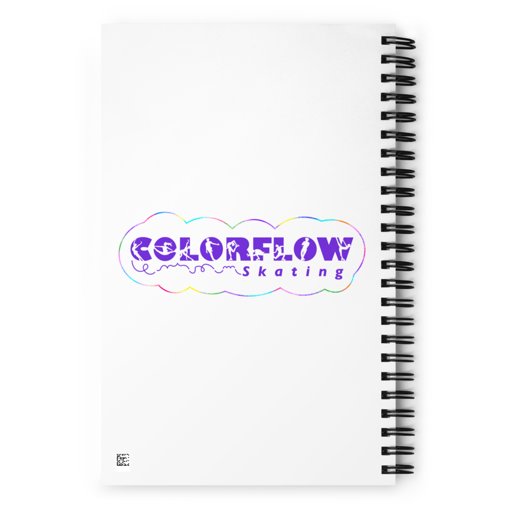 Skate, Love, & Donuts Spiral Notebook