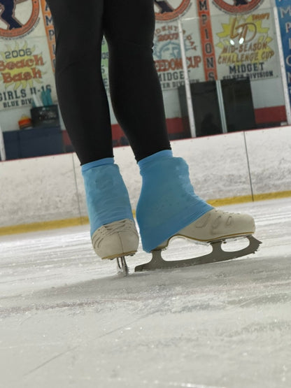 Ethereal Blue Knee High Skating Socks (2 Pairs)