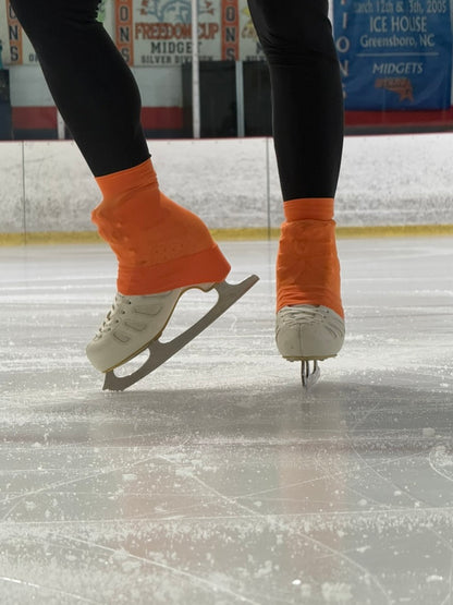 Orange Slice Skating Socks (2 Pairs)