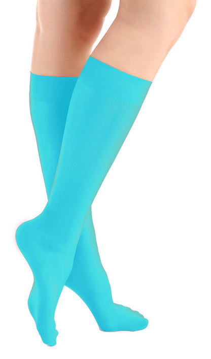 Aquatic Blue Skating Socks (2 Pairs)
