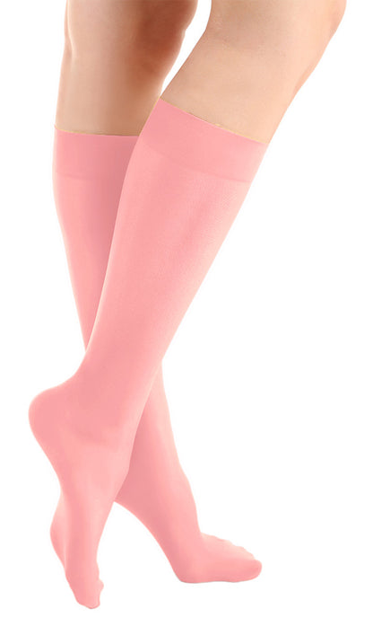 Graceful Pink Skating Socks (2 Pairs)