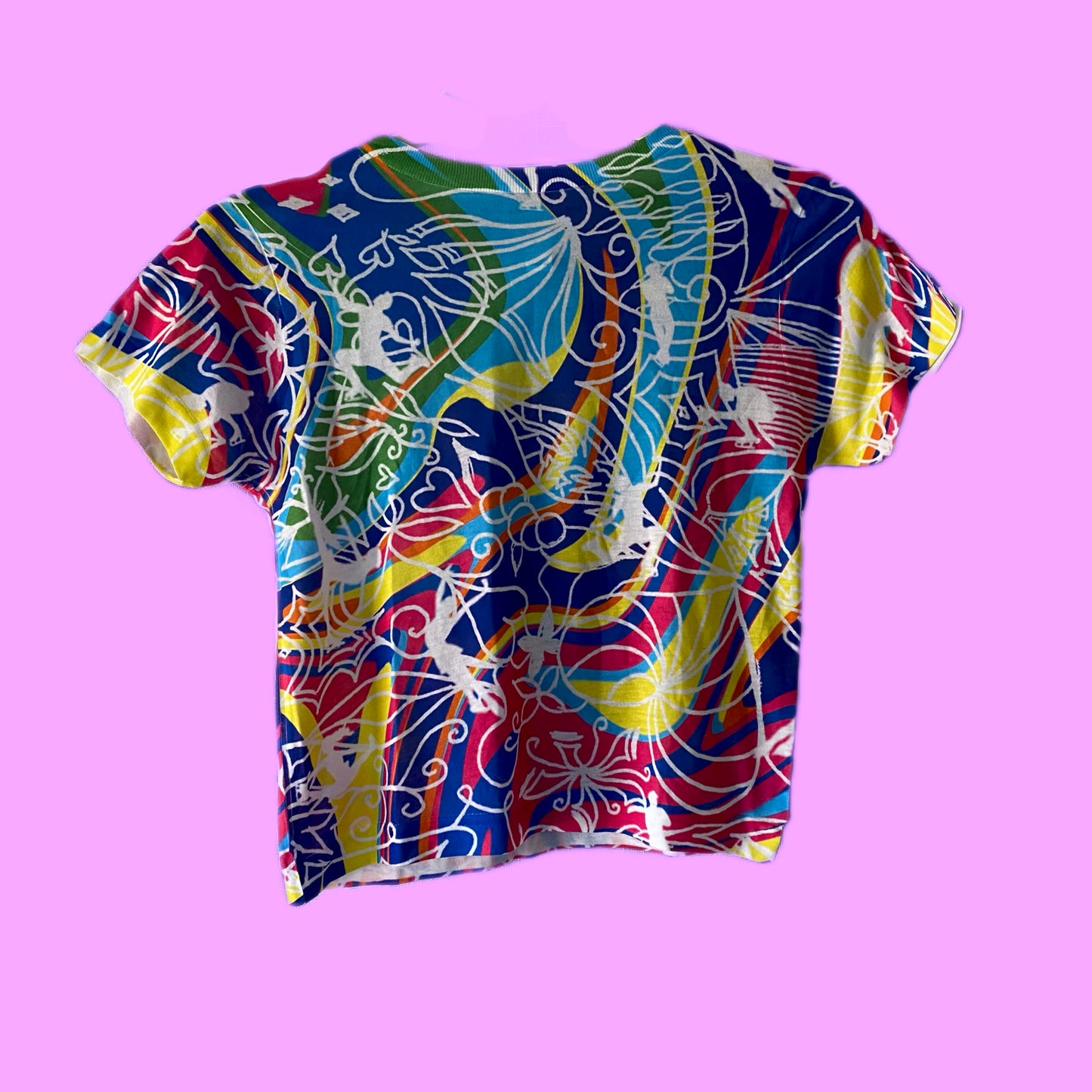 Rainbow Skater Silhouette T-Shirt | Youth XS