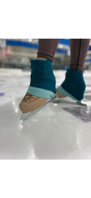 Two Tone Ocean Waves Skating Socks (2 Pairs)