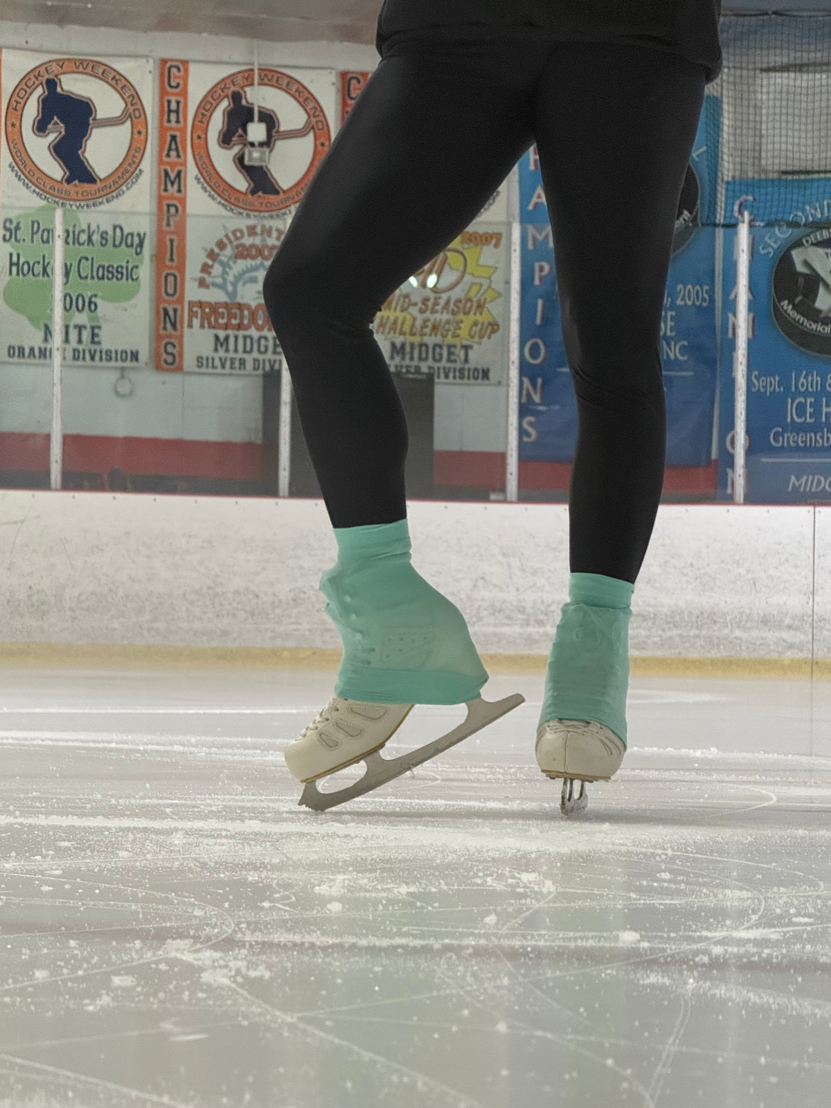 Ice Mint Skating Socks (2 Pairs)