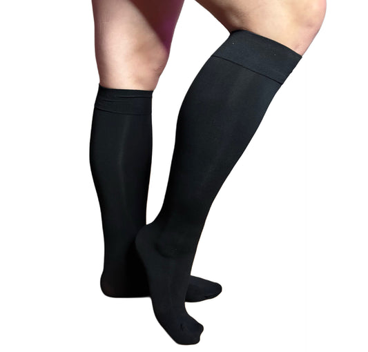 Midnight Black Skating Socks (2 Pairs)