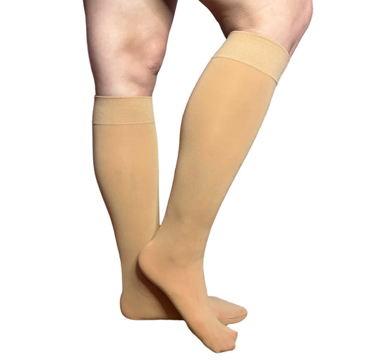 Performance Tan  Skating Socks (2 Pairs)