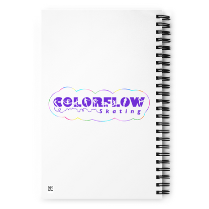 Skate, Love, & Donuts Spiral Notebook