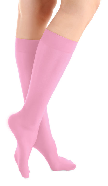 Graceful Pink Skating Socks (2 Pairs)