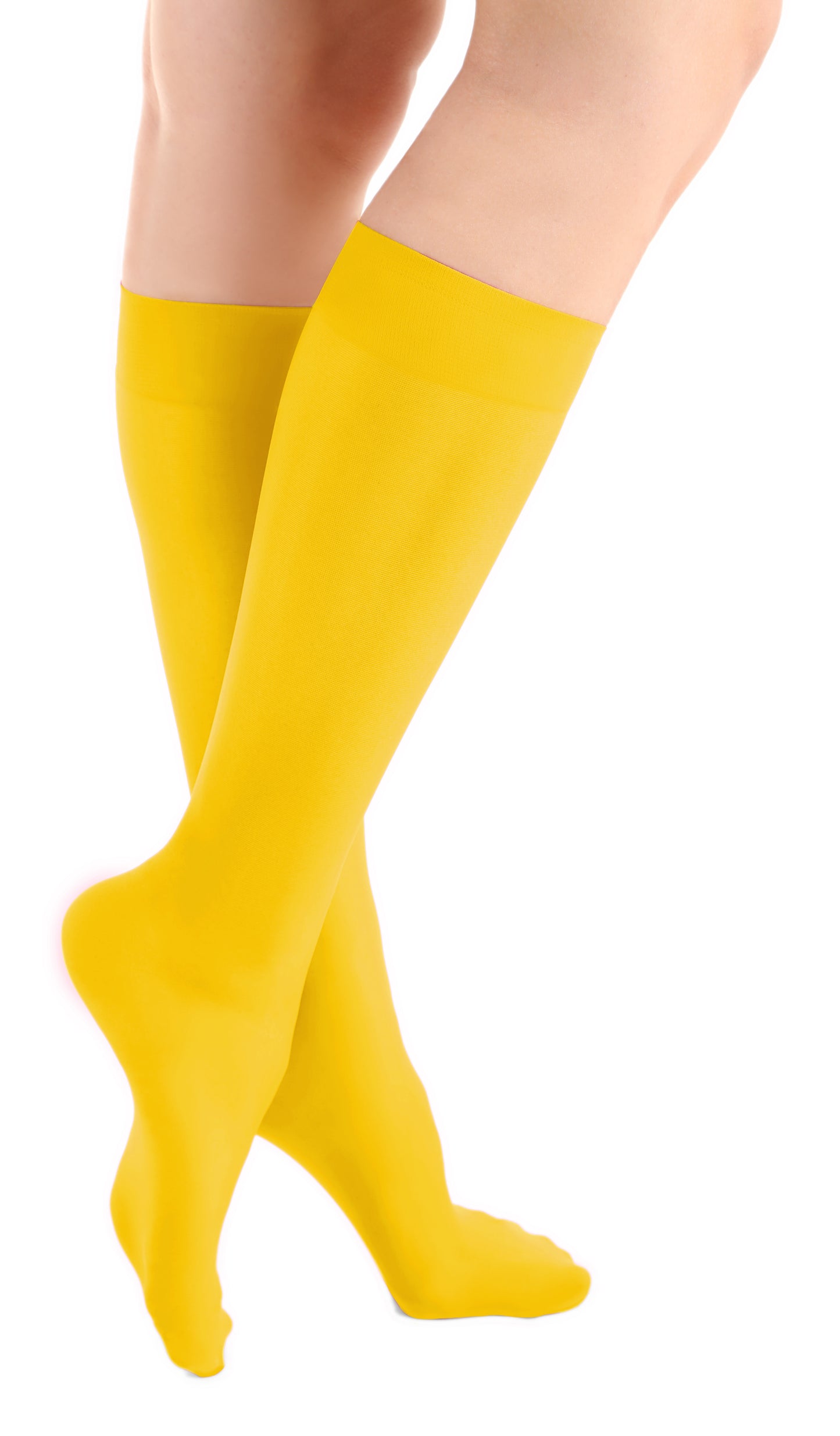 Sunshine Yellow Skating Socks (2 Pairs)